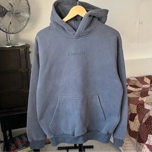 Comfrt Gray Hoodie Sweatshirt Medium
